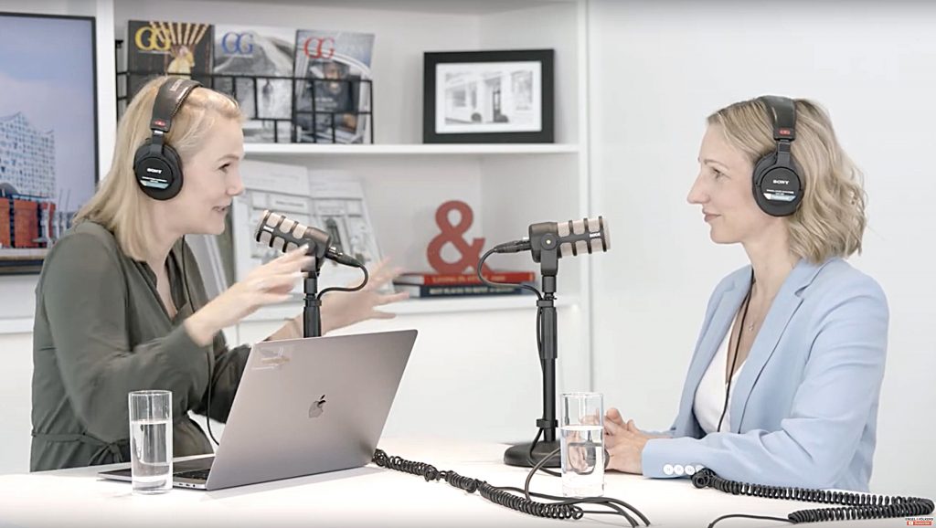 Gast als Expertin beim Podcast von Engel & Völkers